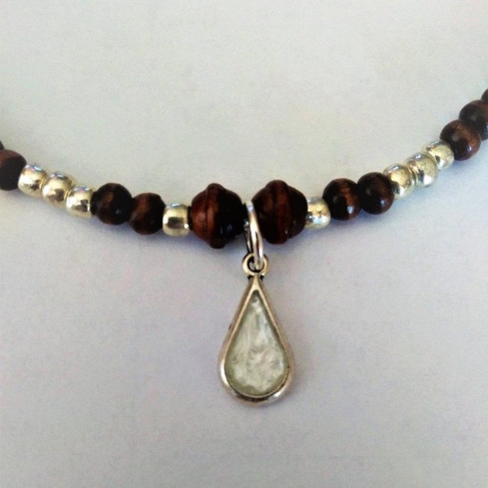 NEW Beaded Beachy Boho Gypsy Choker Necklace - Picture 5 of 5